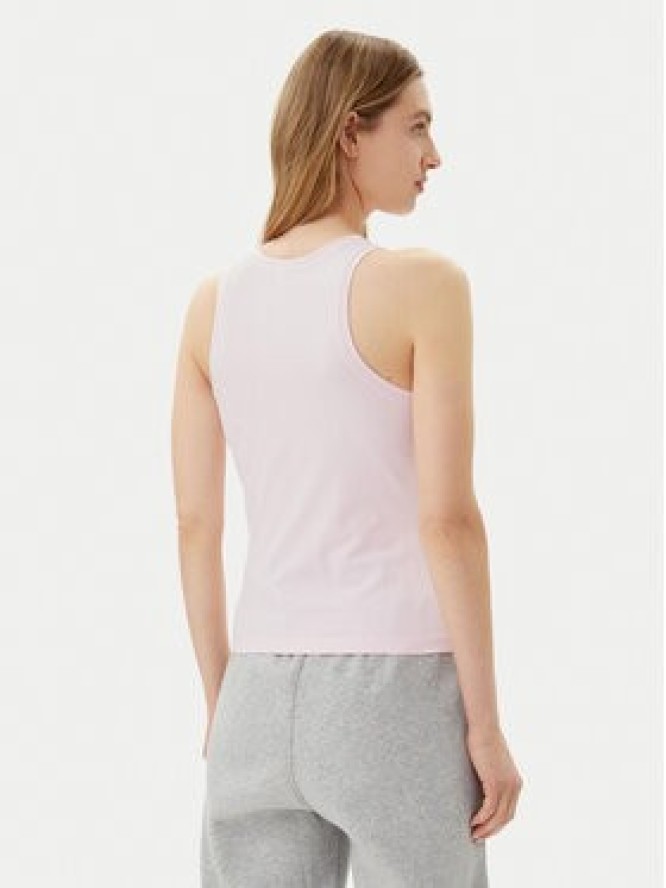 adidas Top Essentials Linear JC5797 Różowy Slim Fit