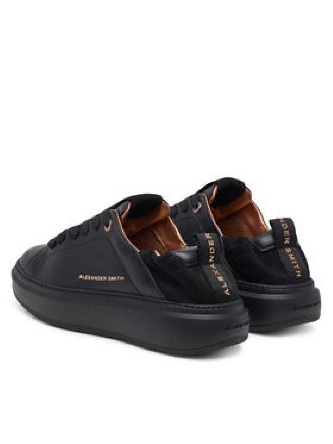 Alexander Smith Sneakersy Wembley Rouched ASBEWAW-0183 Czarny