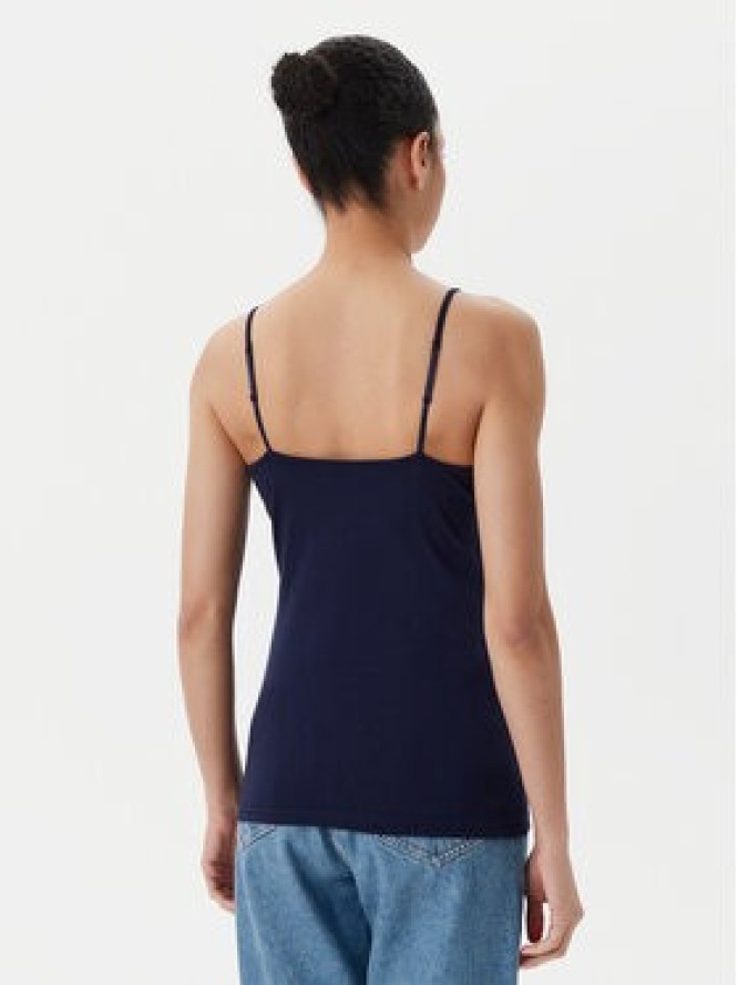 Gap Top 701570-04 Granatowy Slim Fit