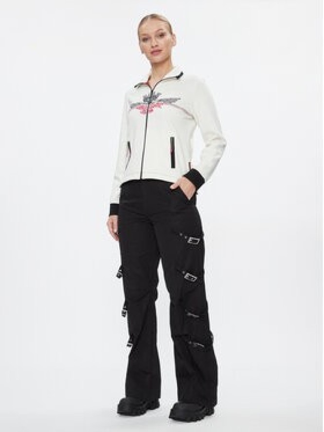 Aeronautica Militare Bluza 232FE1836DF483 Écru Regular Fit