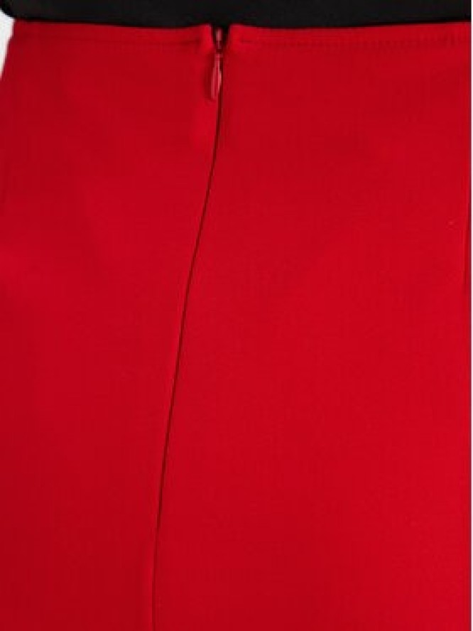 Morgan Spódnica mini 252-JADOR.F Czerwony Slim Fit