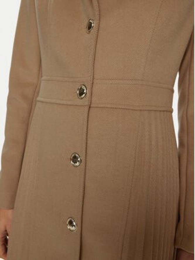 Rinascimento Płaszcz przejściowy CFC0121913003 Beżowy Regular Fit