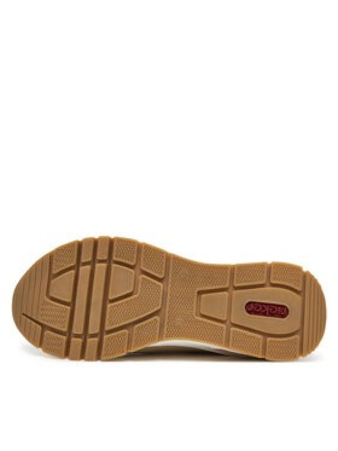 Rieker Sneakersy M6609-60 Beżowy