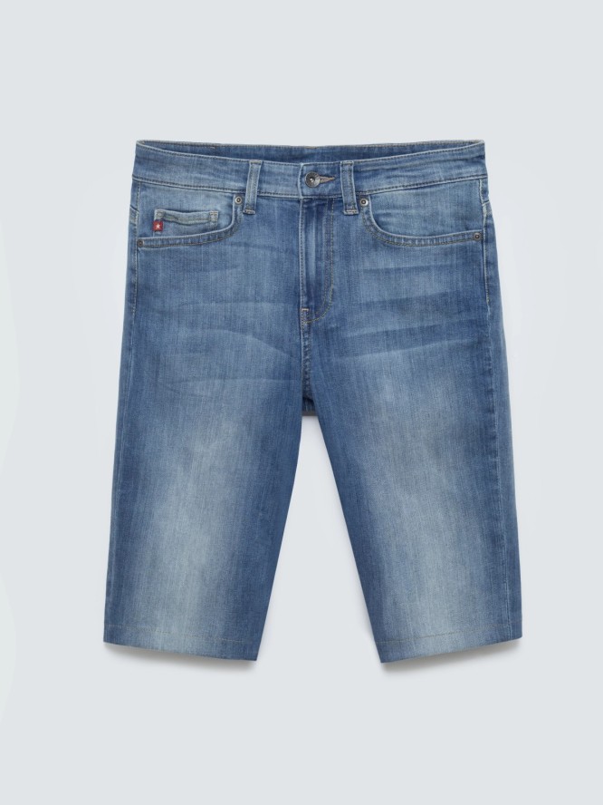szorty damskie jeansowe niebieskie clarissa 550