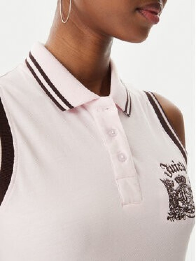 Juicy Couture Sukienka letnia Juicy Peplum JCGED126016 Różowy Regular Fit