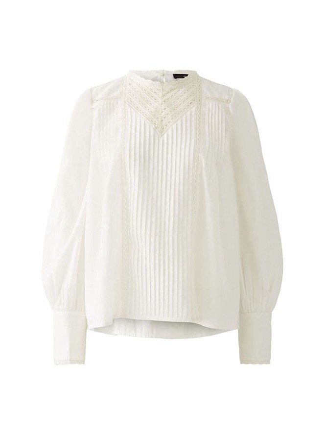 Oui Bluzka w kolorze białym rozmiar: 38