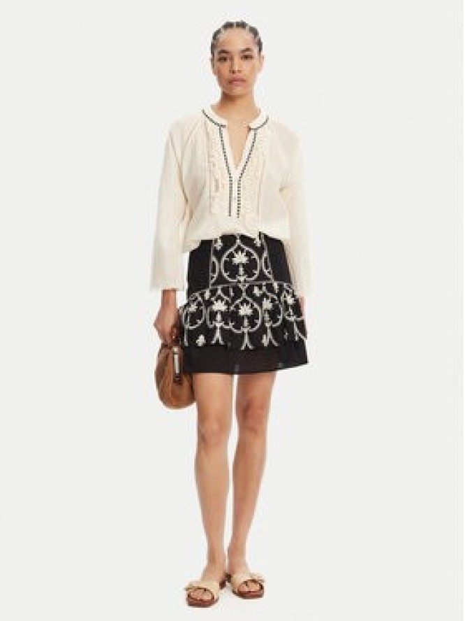 Devotion TWINS Bluzka Apology 025.002G Écru Loose Fit