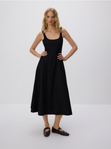 Sukienka midi - czarny