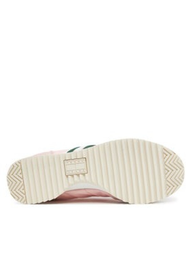 Tommy Jeans Sneakersy Tjw Retro Runner Cleated EN0EN02717 Różowy