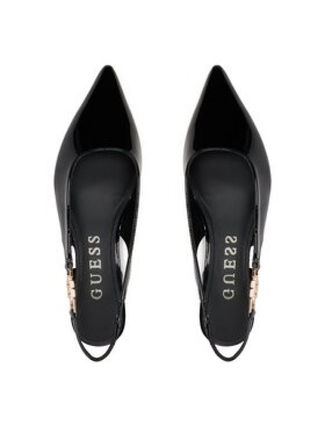 Guess Sandały FLPZAB PAF05 Czarny