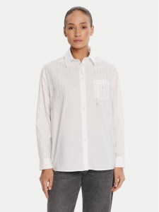 Liu Jo Koszula UF5240 T039A Biały Regular Fit