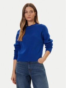 Vero Moda Sweter Gold Art 10332206 Niebieski Regular Fit