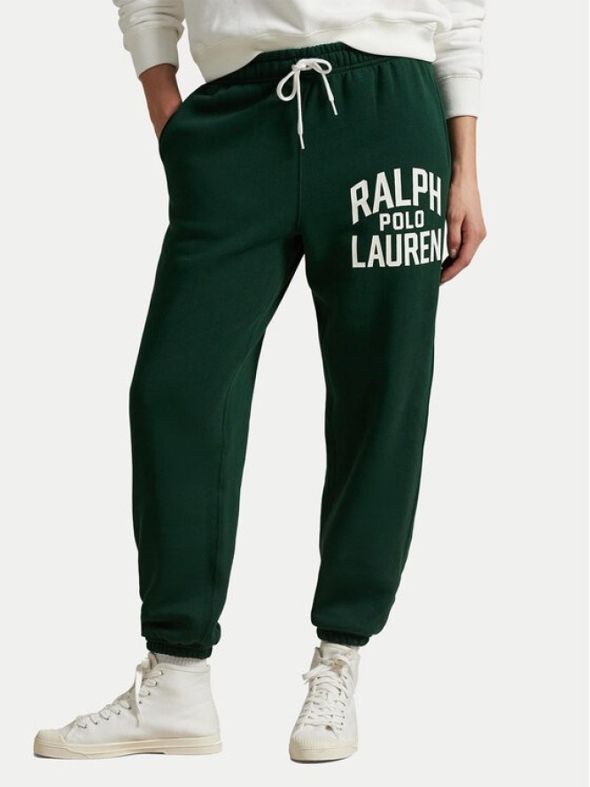 Polo Ralph Lauren Spodnie dresowe 211971758001 Zielony Tapered Fit