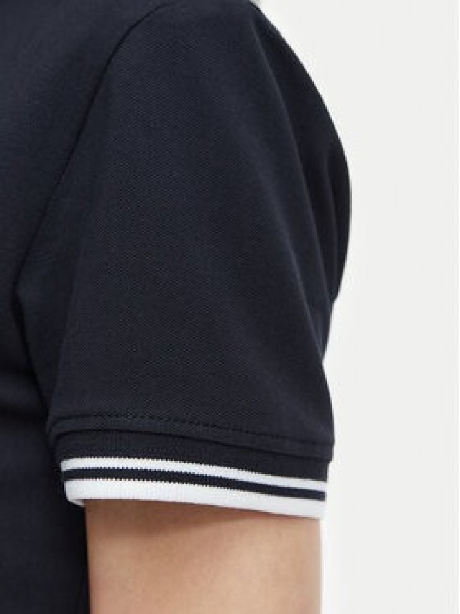 Beverly Hills Polo Club Polo P-SS26W-P0300 Granatowy Regular Fit