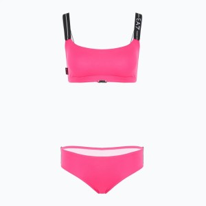 Strój kapielowy dwuczęściowy damski EA7 Emporio Armani Logo Tape Bikini Top