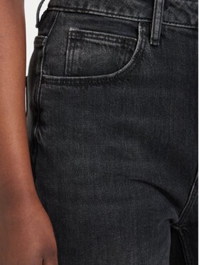 Guess Jeansy W2YA21 D4QD1 Czarny Mom Fit