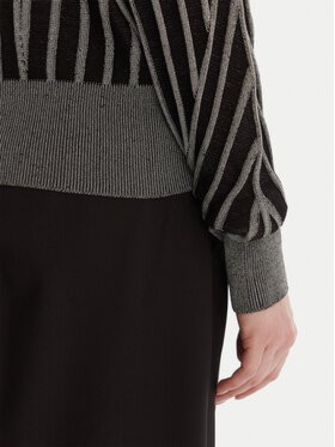 DKNY Sweter P5MSDZ52 Szary Regular Fit