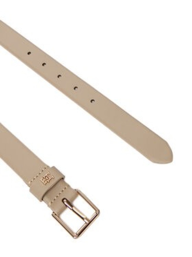 Tommy Hilfiger Pasek Damski Th Square 2.5 Go AW0AW17756 Beżowy