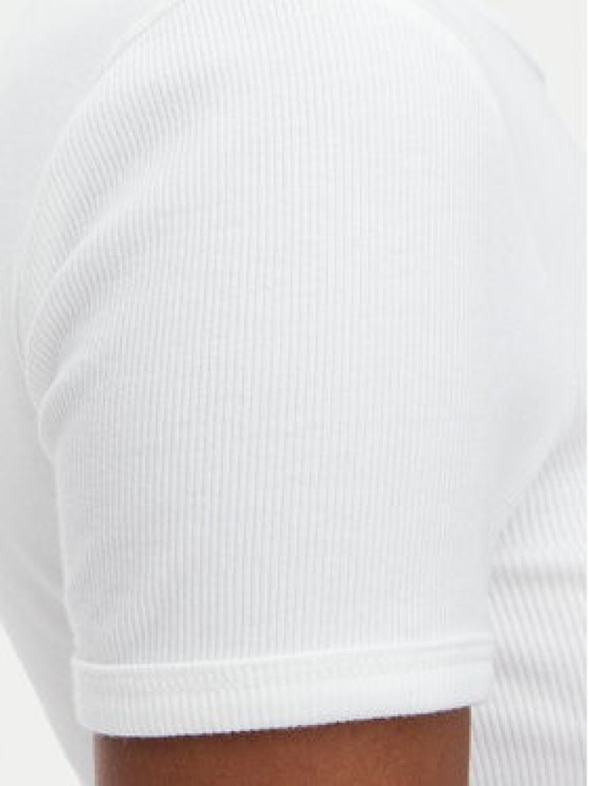 Calvin Klein Jeans T-Shirt LV047G816G Biały Slim Fit