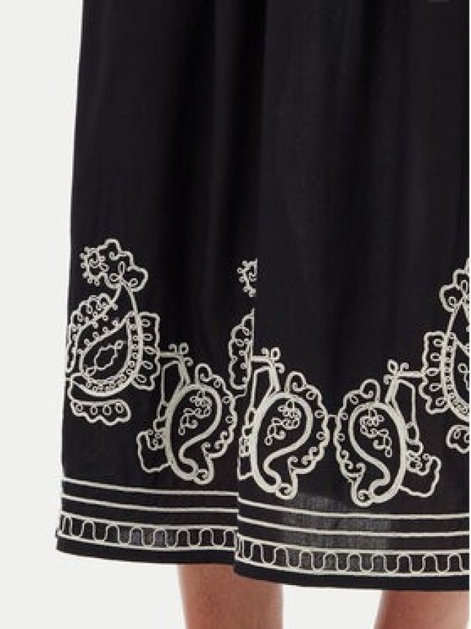 JDY Spódnica maxi Risso 15354225 Czarny Regular Fit