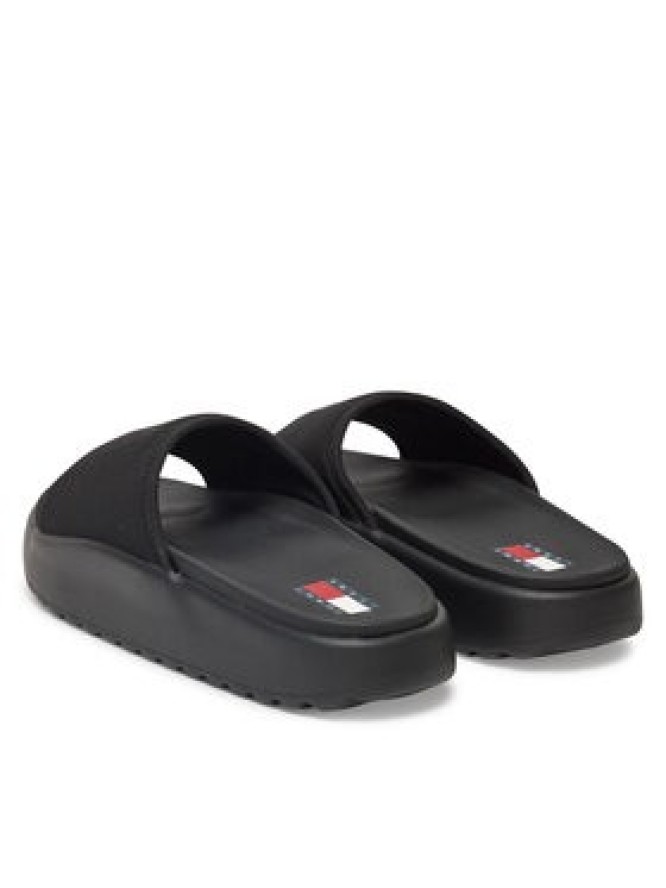 Tommy Jeans Klapki Tjw Comfy Pool Slide EN0EN02765 Czarny