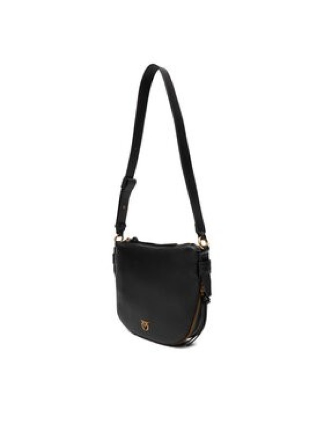 PINKO Torebka Hobo Zip Around Mini Ai 25-26 PLTT 105332 A0QO Czarny