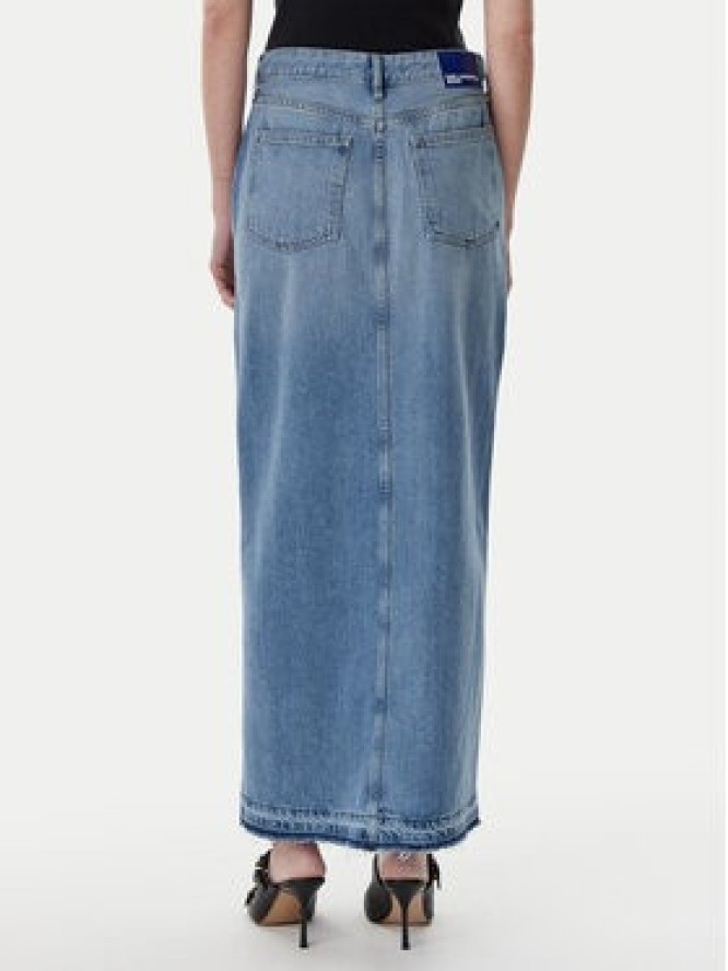 Karl Lagerfeld Jeans Spódnica jeansowa A1W12009 Niebieski Regular Fit