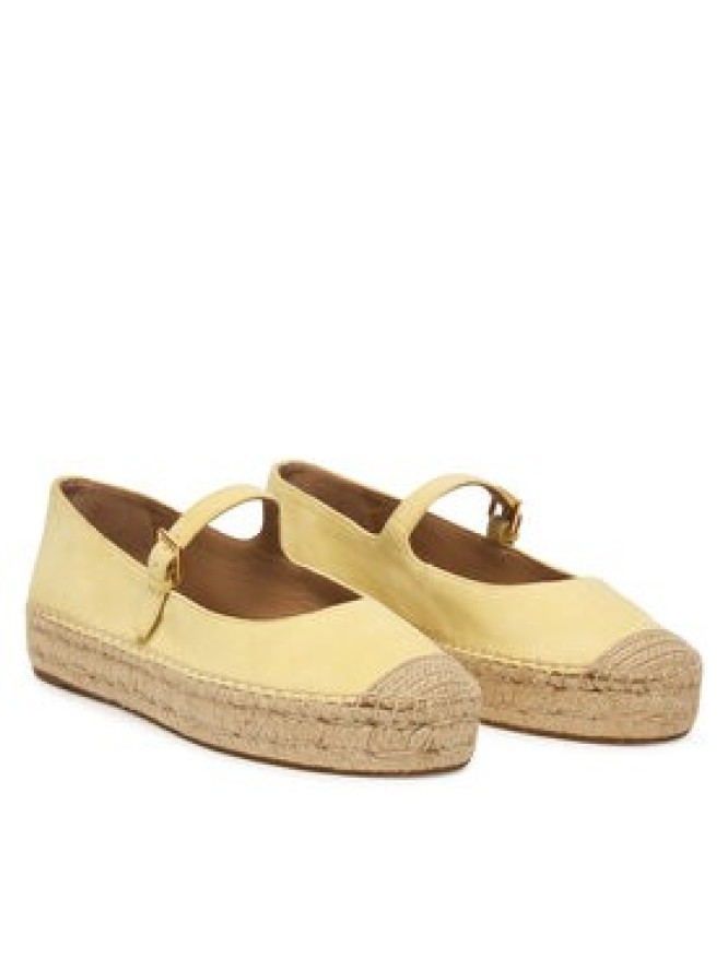 LAUREN RALPH LAUREN Espadryle 802P06401005 Żółty