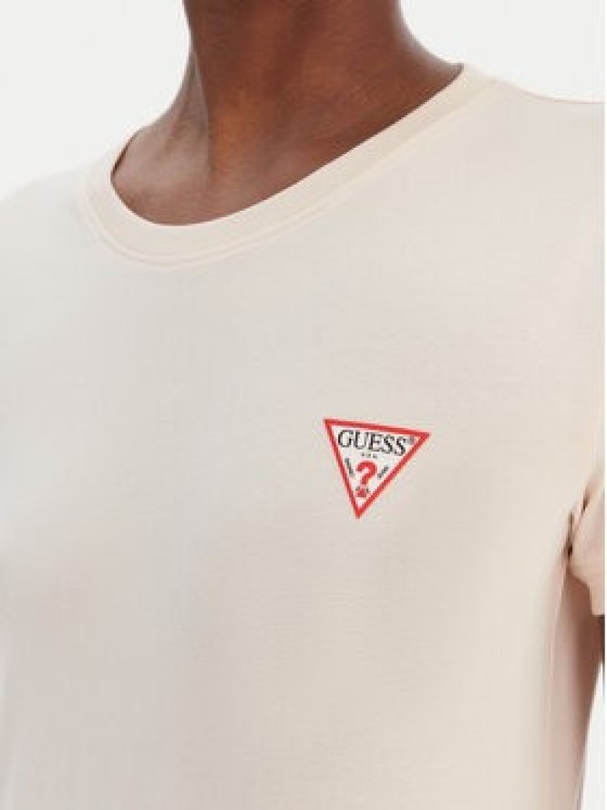 Guess T-Shirt W2YI44 J1314 Pomarańczowy Regular Fit