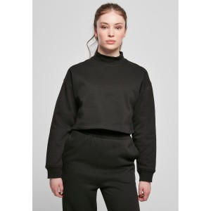 Bluza damska Urban Classics cropped oversized high neck crew