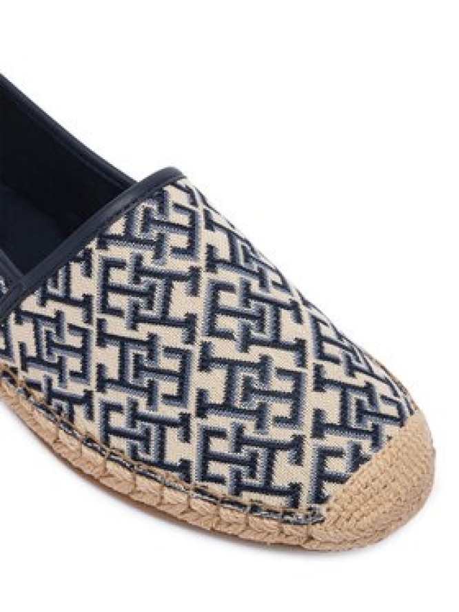 Tommy Hilfiger Espadryle Th Monogram Jacquard FW0FW09501 Brązowy