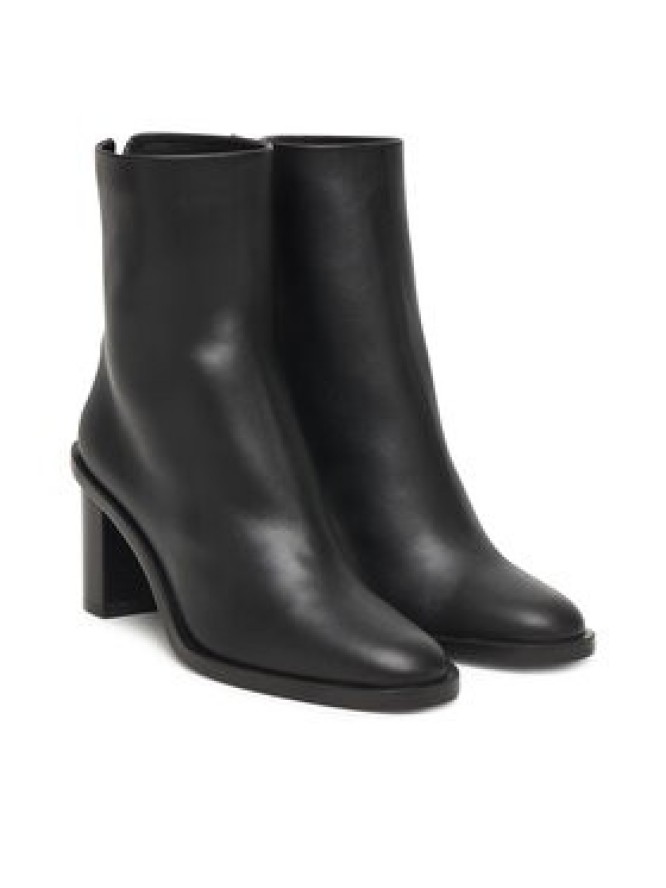 Max Mara Botki Midiboot80 25247960726 Czarny