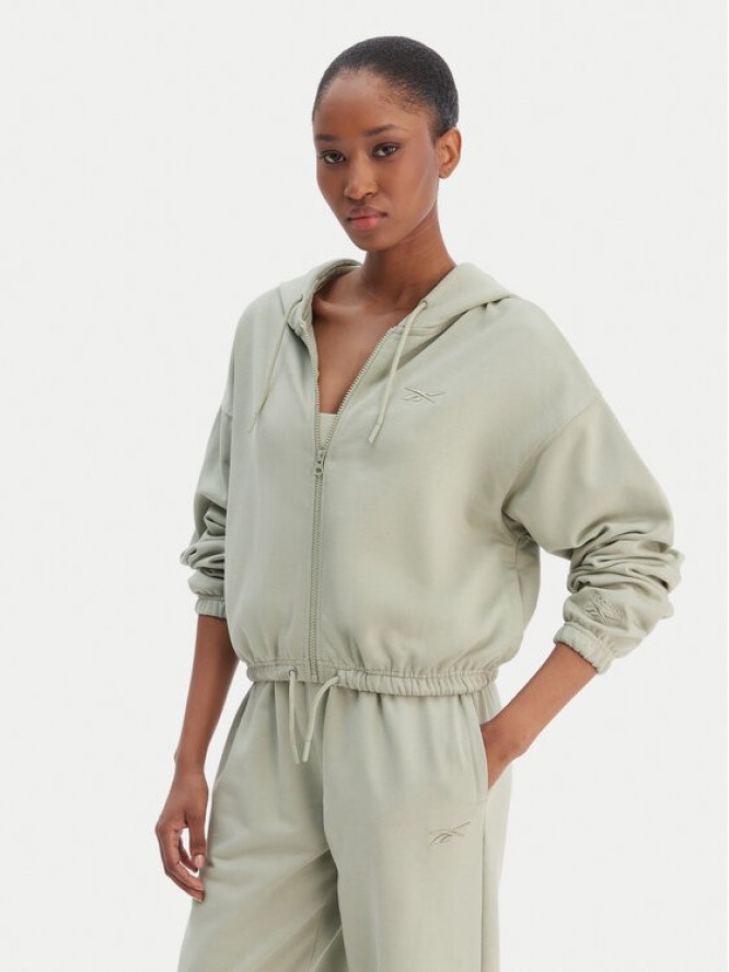 Reebok Bluza Reebok x Ewa Chodakowska Marti RK25620CCW Zielony Regular Fit