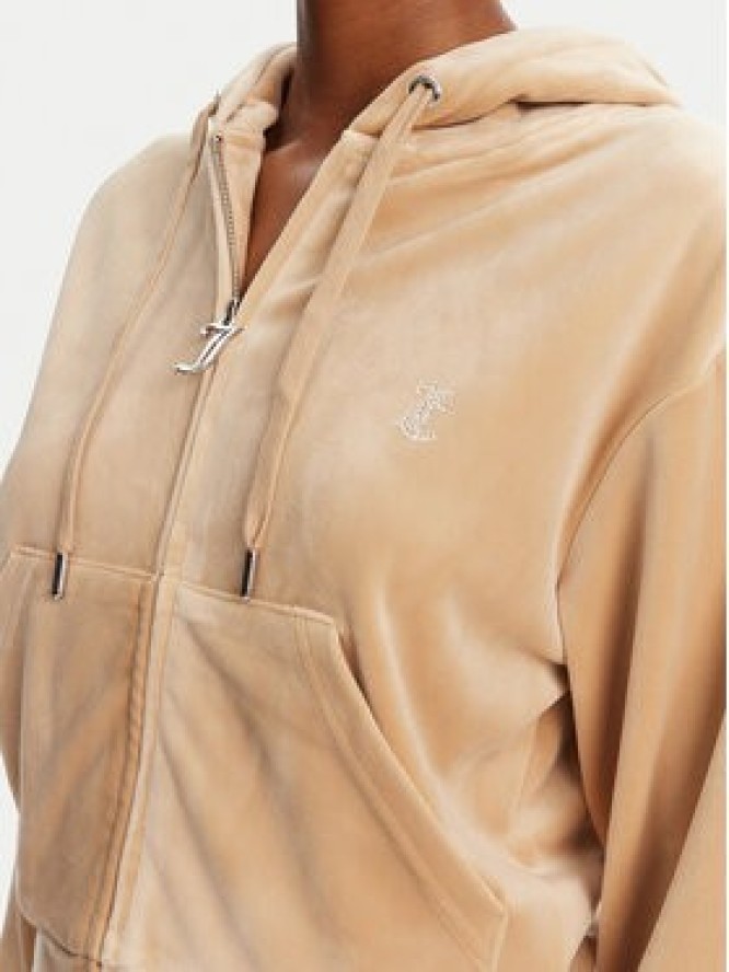 Juicy Couture Bluza Iccle JCWAS125308 Beżowy Loose Fit