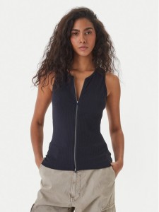 G-Star Raw Top D28735-D107 Granatowy Slim Fit