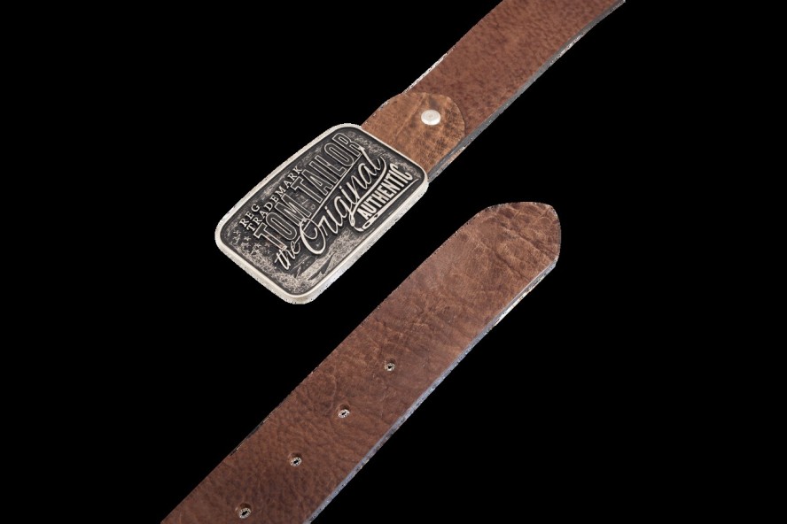 TOM TAILOR PASEK SKÓRZANY SOPO-TT436 40 mm Ledergürtel RO 2081 0690
