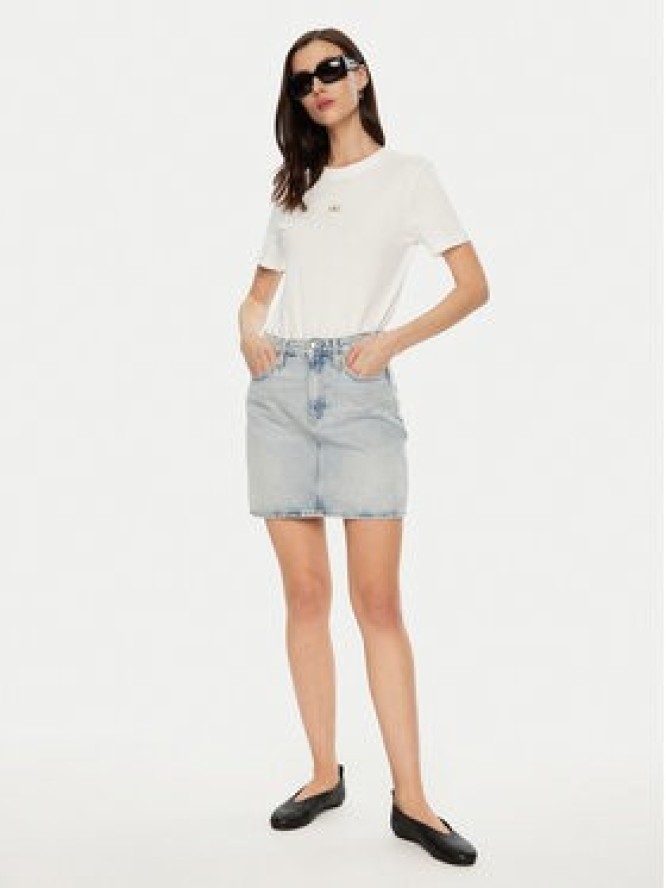 Calvin Klein Jeans Spódnica jeansowa J20J224534 Niebieski Regular Fit