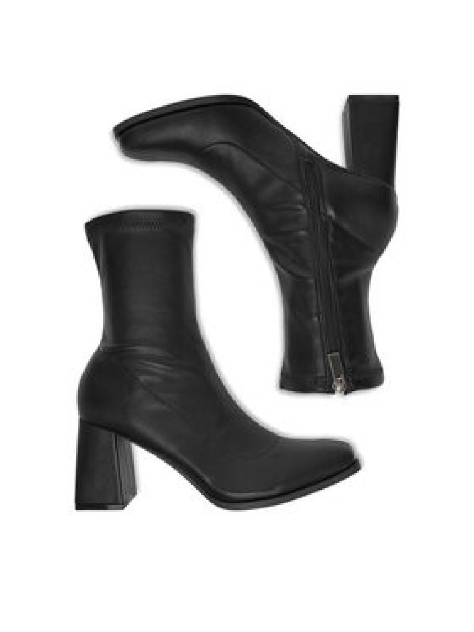 DeeZee Botki BZRB0804-4 Czarny