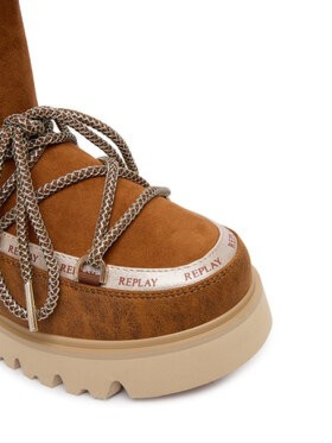 REPLAY Śniegowce GWF2H.000.C0018T Brązowy