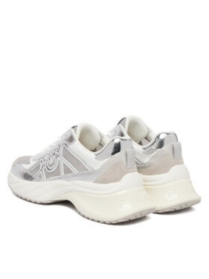 PINKO Sneakersy Ariel 33 SS0135 P141 Srebrny