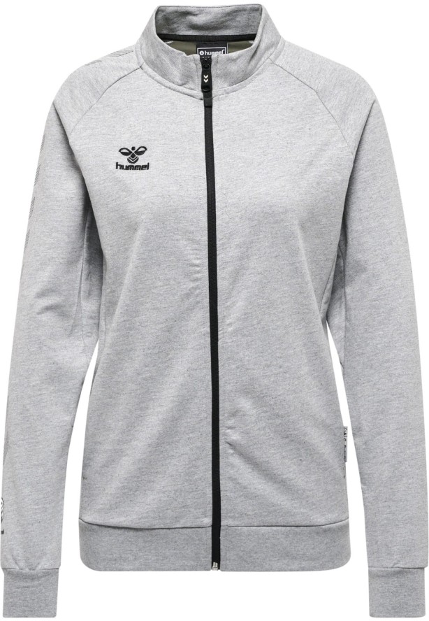 Damska bawełniana bluza dresowa zapinana na zamek Hummel Move Grid