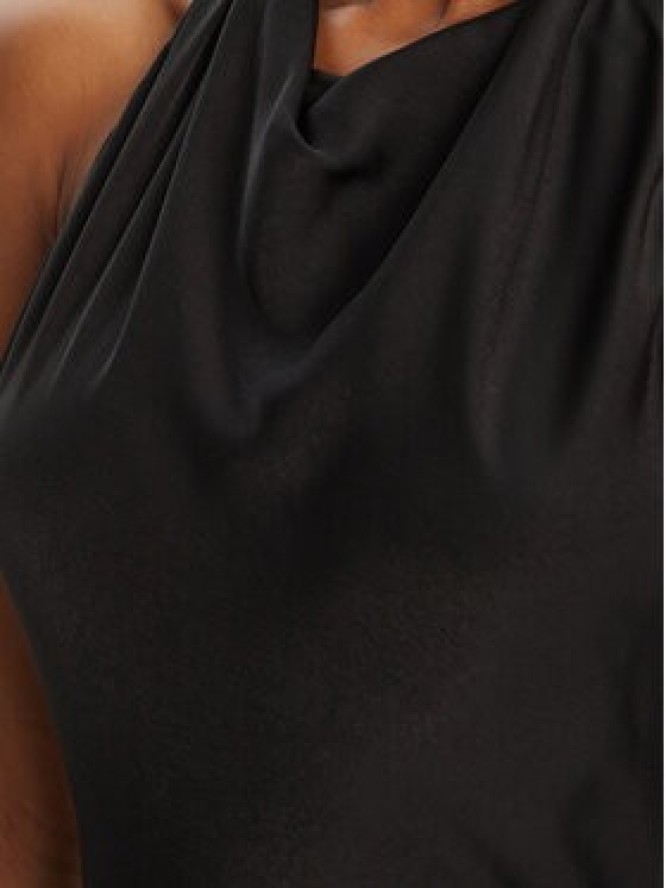 Bardot Sukienka wieczorowa Similina Halter Maxi 59919DB Czarny Regular Fit