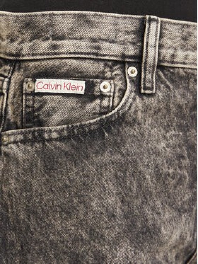 Calvin Klein Jeans Jeansy LV047H745G Brązowy Barrel Fit