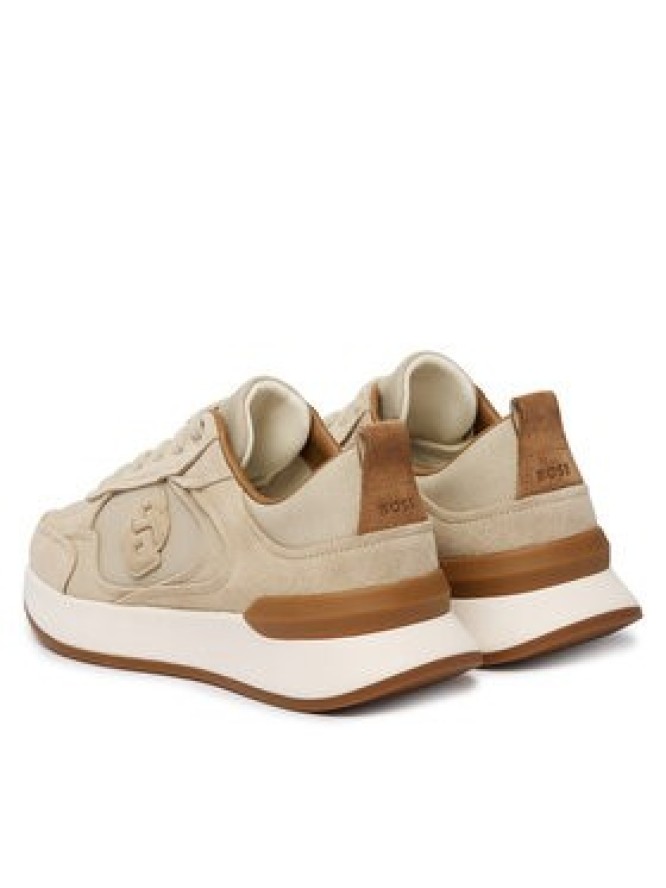 BOSS Sneakersy B Icon Runn 50563381 Beżowy