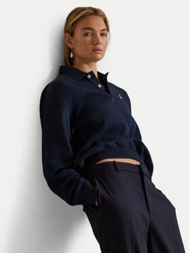 Polo Ralph Lauren Bluza 211971756001 Granatowy Relaxed Fit