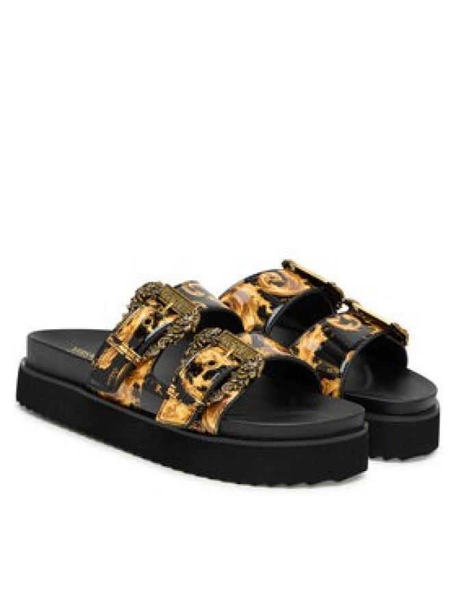 Versace Jeans Couture Klapki 80VA3SM1 ZS366 G89 Czarny