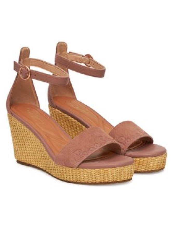 Pepe Jeans Sandały PLS90689 Różowy