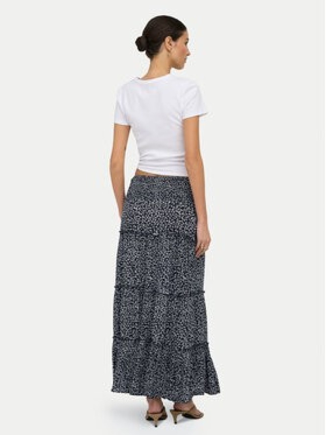 ONLY Spódnica maxi Fernanda 15375238 Granatowy Regular Fit
