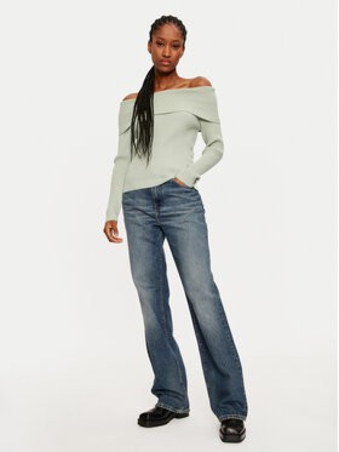 ONLY Sweter Katia 15311830 Zielony Regular Fit