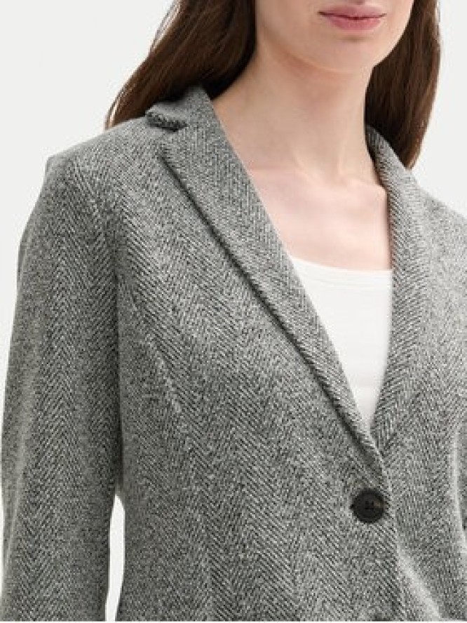 Tom Tailor Marynarka 1043871 Szary Regular Fit